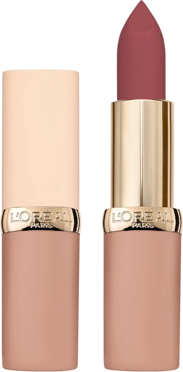 L’Oréal Paris Color Riche Free The Nudes Lipstick - Nude Matte - 06 No Hesitation - Bruin - 3,9 Gr