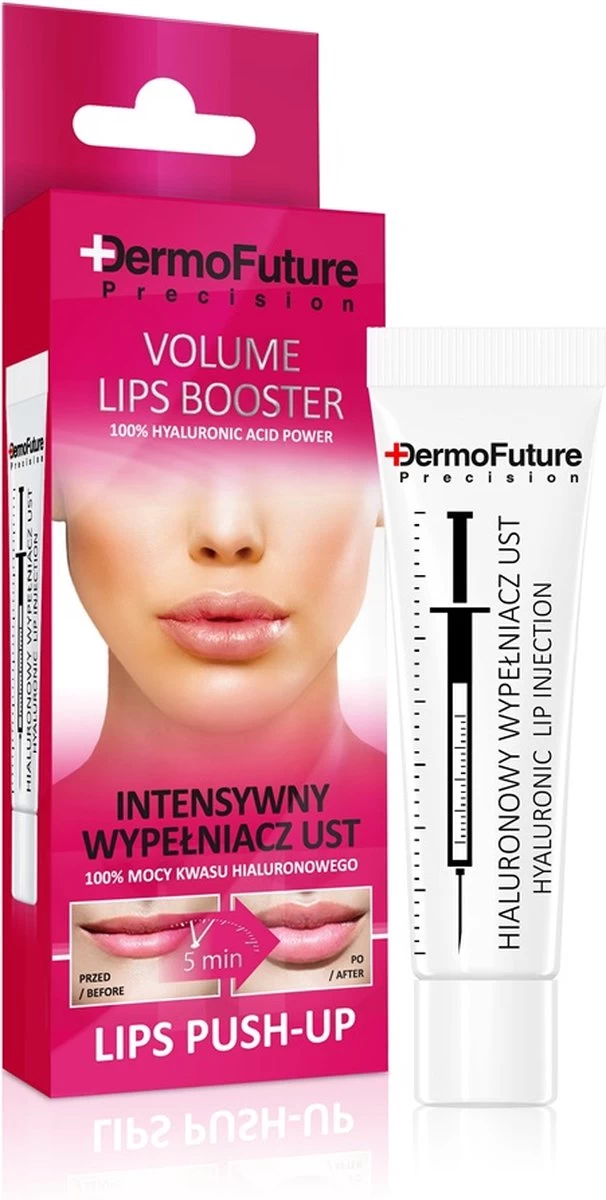 DermoFuture Lipvuller - Volume Lips Booster - Lip Push-up - 12 Ml