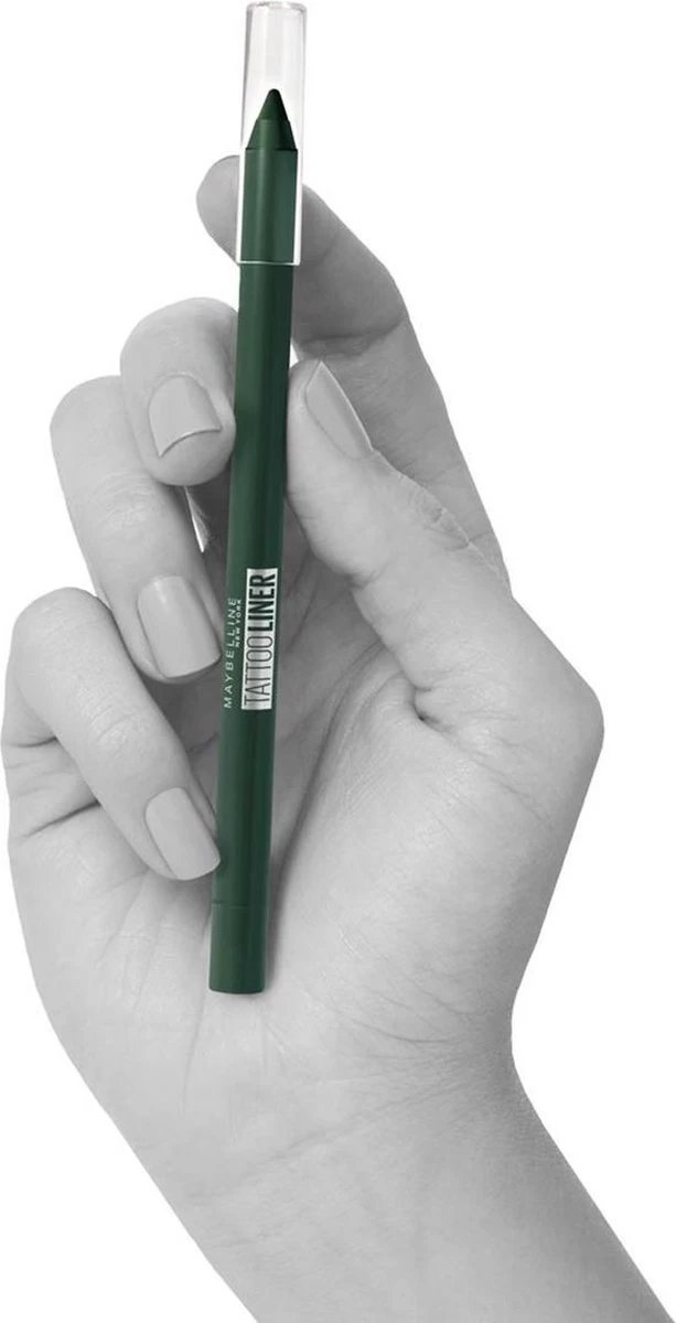 Maybelline Tattoo Liner Gel Pencil - 922 Intense Green - Groen - Waterproof Oogpotlood - Afbeelding 7