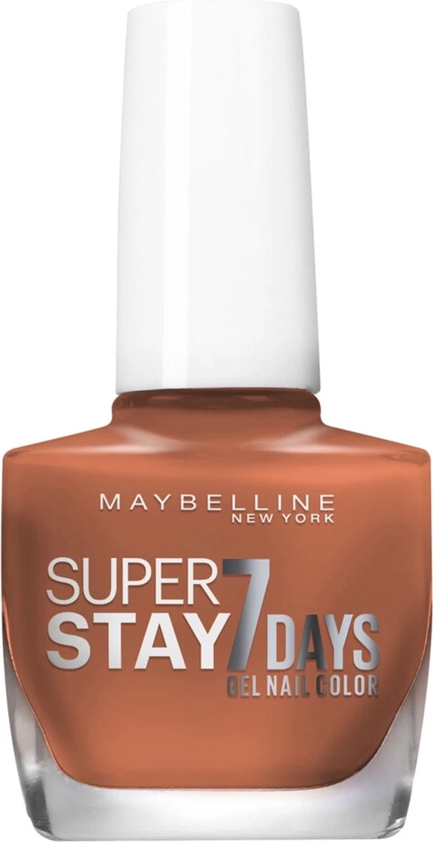 Maybelline SuperStay 7 Days Nagellak - 931 Brownstore - Nude - Glanzende Nagellak - 10 Ml