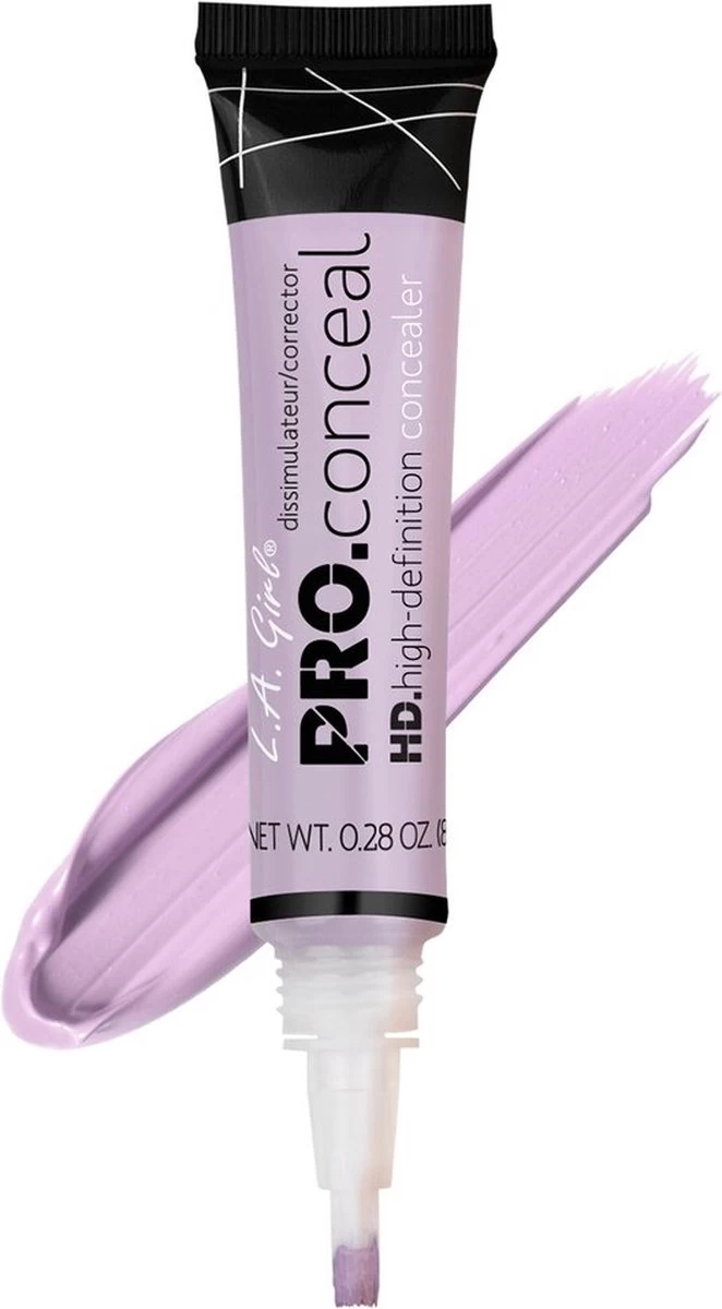 L.A. Girl - HD Pro Concealer - GC995 - Light Yellow - Corrector - Geel - Lichte Tot Medium Huid - Cruelty Free - 8 G - Afbeelding 5