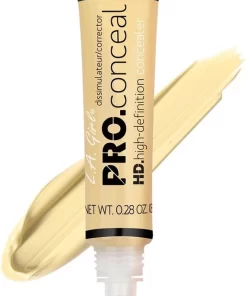 L.A. Girl - HD Pro Concealer - GC995 - Light Yellow - Corrector - Geel - Lichte Tot Medium Huid - Cruelty Free - 8 G
