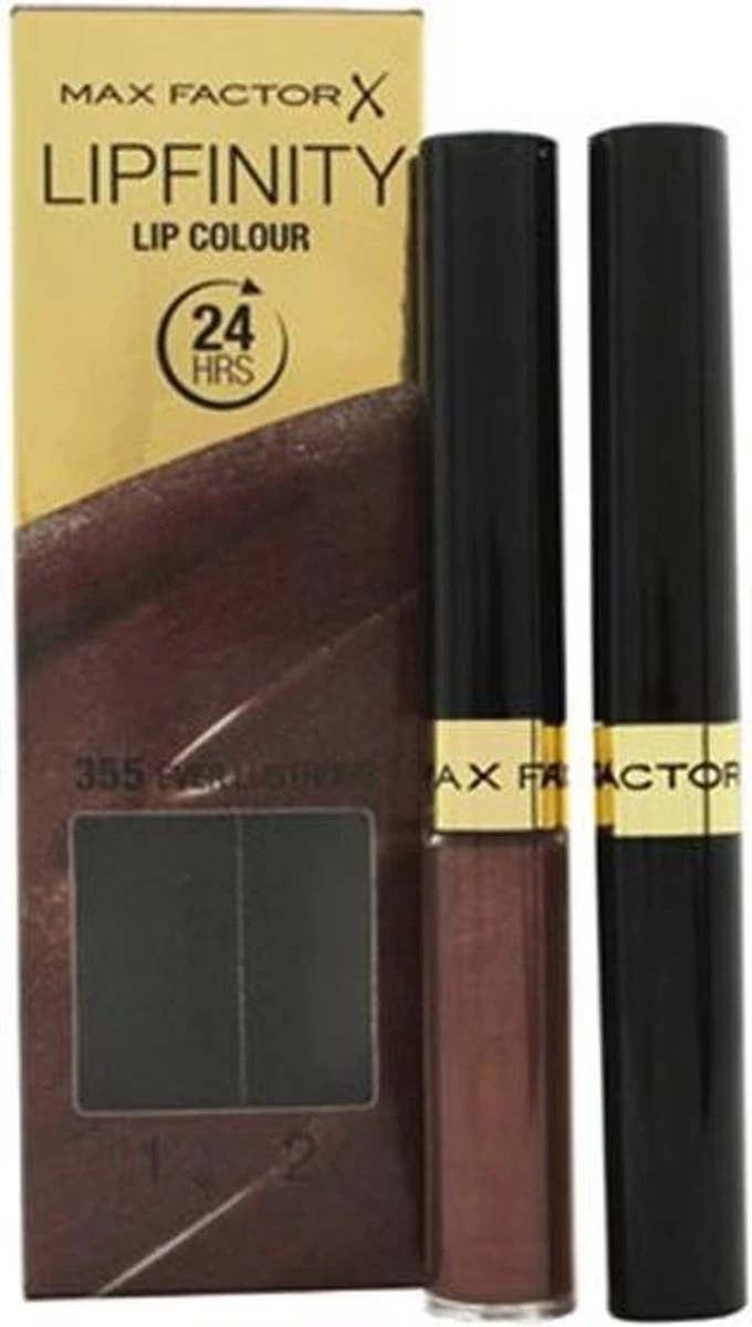 Max Factor Lipfinity 24HR Lip Colour Lipgloss - 355 Ever Lustrous - Afbeelding 2