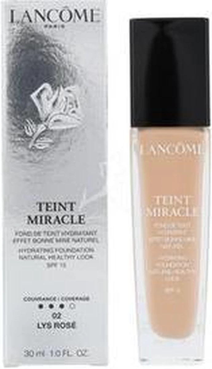 Lancôme Teint Miracle Foundation 30 Ml - 02 Lys Rosé - SPF 15 - Afbeelding 8