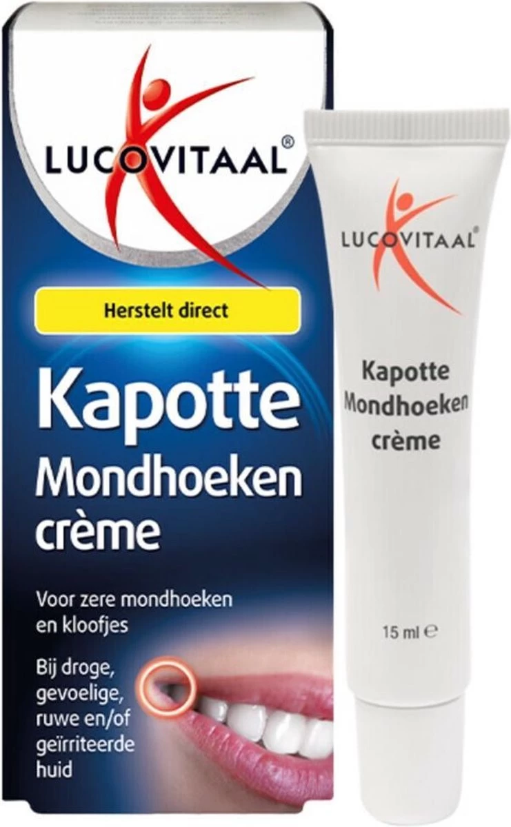 Lucovitaal - Kapotte Mondhoeken Crème - Lippenbalsem - Afbeelding 4
