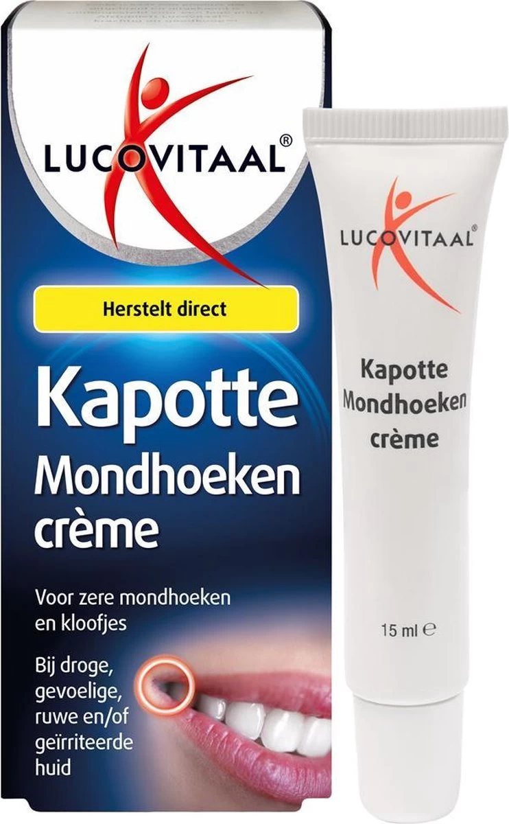 Lucovitaal - Kapotte Mondhoeken Crème - Lippenbalsem - Afbeelding 7