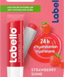 Labello Lippenbalsem Fruity Shine Strawberry Blister (5.5ml)
