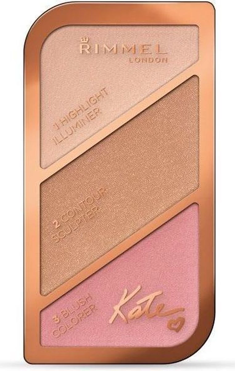 Rimmel London Kate Sculpting Palette - Golden Sands - Afbeelding 7