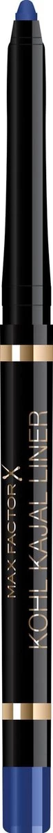Max Factor Kohl Kajal Automatic Oogpotlood - 002 Azure - Afbeelding 7