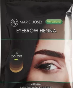 Henna Wenkbrauwverf 5 Kleuren | Henna Brows |Geschikt Voor Minstens 25 Toepassingen | Zelf Je Perfecte Kleur Samenstellen!