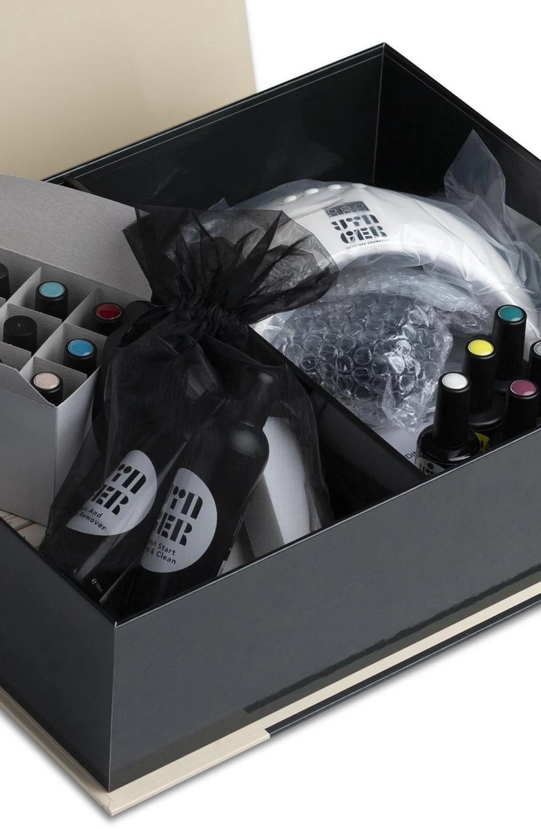 Yinger Vegan Gellak Set Incl. 7 Kleuren Naar Keuze, LED-Lamp & 11 Accessoires - Afbeelding 3