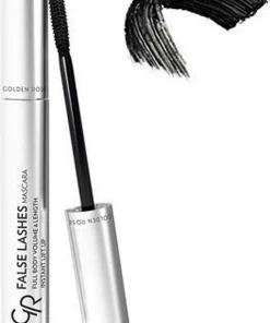 Golden Rose False Lashes Mascara Zwarte Mascara Met Kammetjes Borstel Super Lengte!