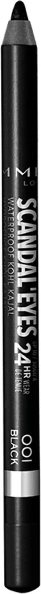 Rimmel London Scandal'Eyes Waterproof Kohl Oogpotlood - Black - Afbeelding 2