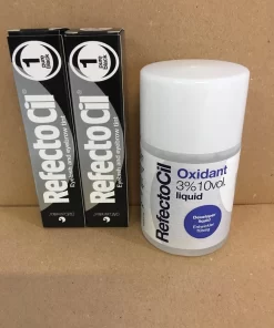 RefectoCil 2 Stuks Nr.1 Zwart + 100ml Oxidant