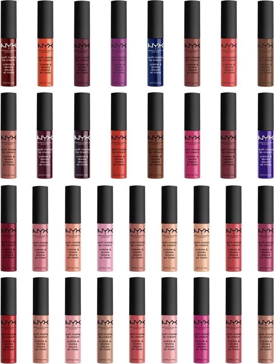 NYX Professional Makeup Soft Matte Lip Cream - Amsterdam SMLC01 - Lippenstift - Afbeelding 8