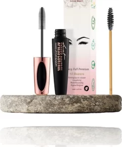 Holland Rose® Luxury Beauty - 4D Fiber Waterproof Mascara - False Lash Effect - Zwart - Lange En Volle Wimpers