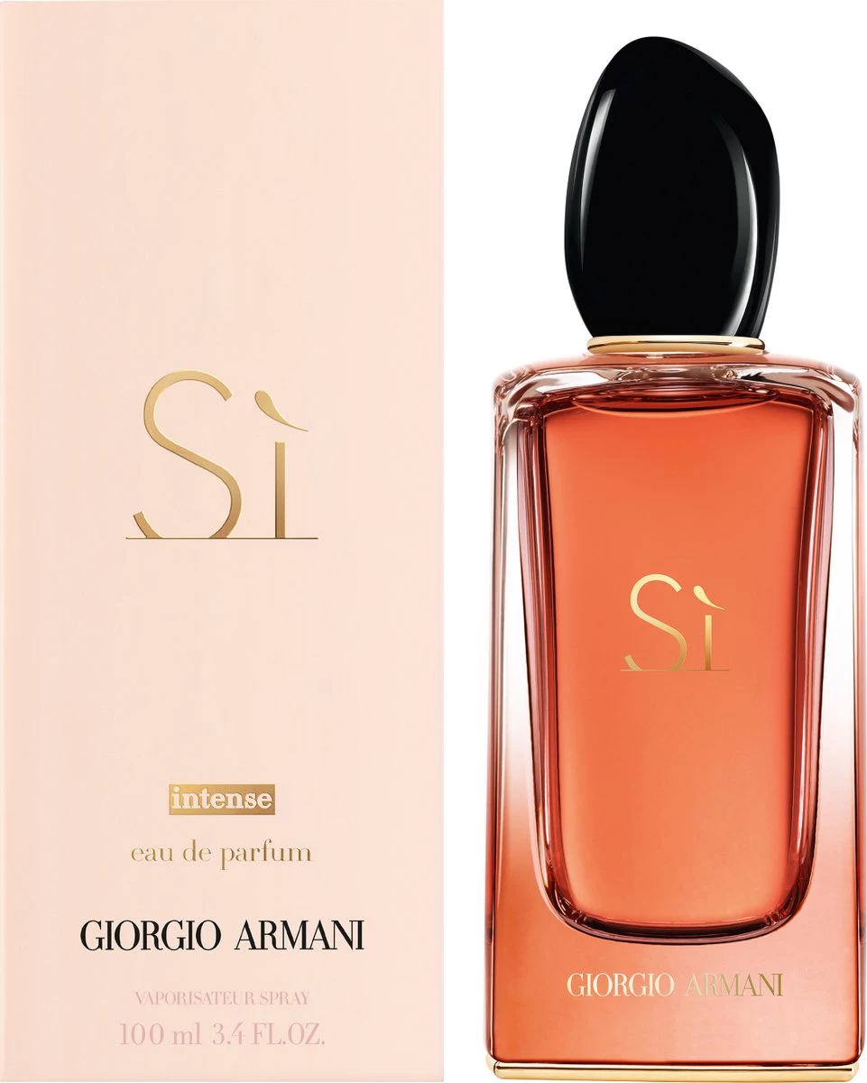 Armani - Eau De Parfum - Si Intense - 100 Ml - Afbeelding 4