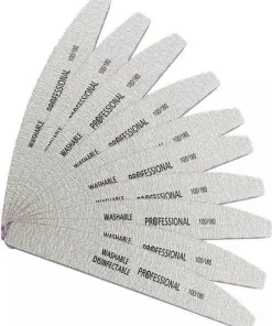 Merkloos 10 Professionele Moon Vijlen 100/180