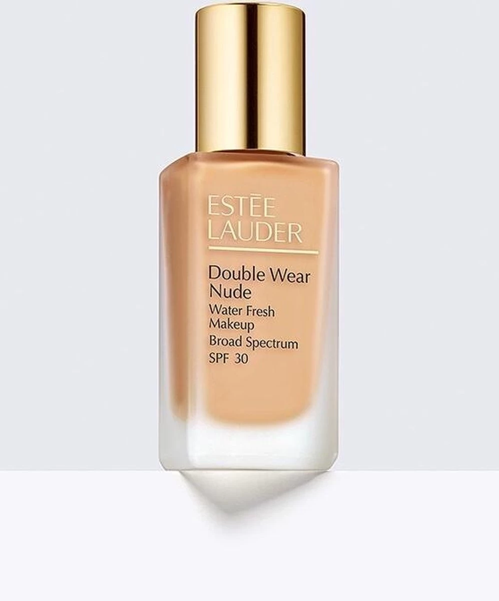 Estée Lauder Double Wear Nude Water Fresh Makeup Foundation 30 Ml - 1W2 Sand - Met SPF 30 - Afbeelding 7